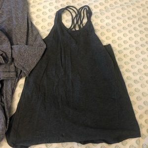 Ivivva by lululemon girls lot shrug and tank
